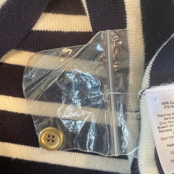 NWT Talbot's Breton striped sweater dress, size small - Picture 11 of 11